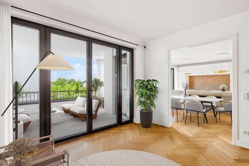 Foto - Wohnung zum Kaufen in Düsseldorf - Oberkassel 1.790.000,00 € 131 m²