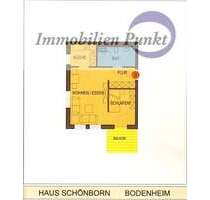 Wohnung zum Mieten in Bodenheim 660,00 € 44 m²