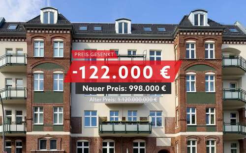 Foto - Wohnung zum Kaufen in Berlin 998.000,00 € 184.59 m²