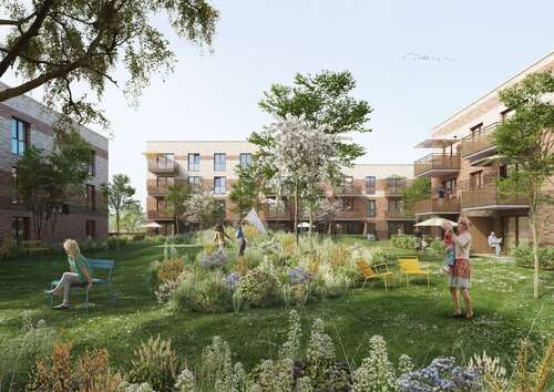 Foto - Wohnung zum Mieten in Buxtehude 1.166,00 € 77.69 m²