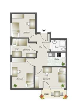 Foto - WG-Zimmer in München 820,00 € 12 m²