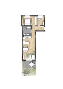 Foto - Wohnung zum Kaufen in Graben 382.500,00 € 69.55 m²