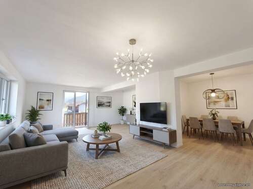 Foto - Wohnung zum Mieten in Saulgrub-Altenau 1.050,00 € 87.7 m²
