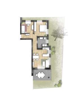 Foto - Wohnung zum Kaufen in Graben 391.400,00 € 69.29 m²