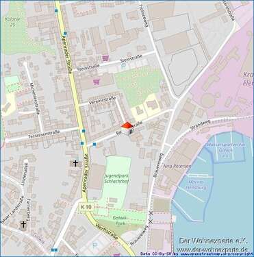 Foto - Wohnung zum Mieten in Flensburg 592,00 € 56.4 m²