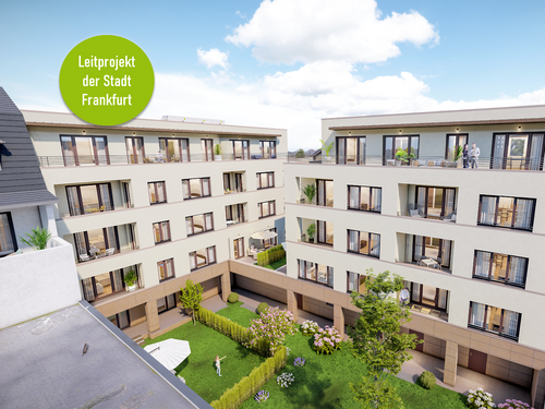 Foto - Wohnung zum Kaufen in Frankfurt-Unterliederbach 369.000,00 € 65.33 m²