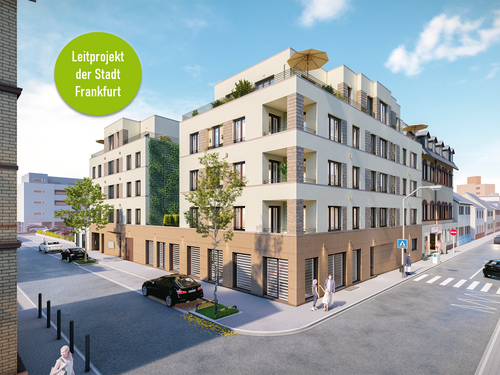 Foto - Wohnung zum Kaufen in Frankfurt-Unterliederbach 449.000,00 € 77.34 m²