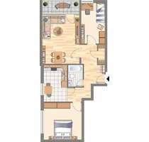 Wohnung zum Mieten in Dortmund 379,24 € 76.28 m²