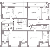 Wohnung zum Kaufen in Düsseldorf 240.000,00 € 83 m²