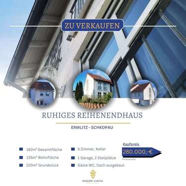 Foto - Haus zum Kaufen in Schkopau Ermlitz 280.000,00 € 135 m²