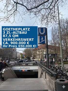 Foto - Wohnung zum Kaufen in München 650.000,00 € 87.5 m²