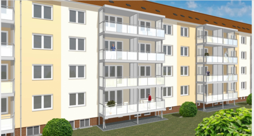 Foto - Wohnung zum Mieten in Chemnitz 344,00 € 50.99 m²