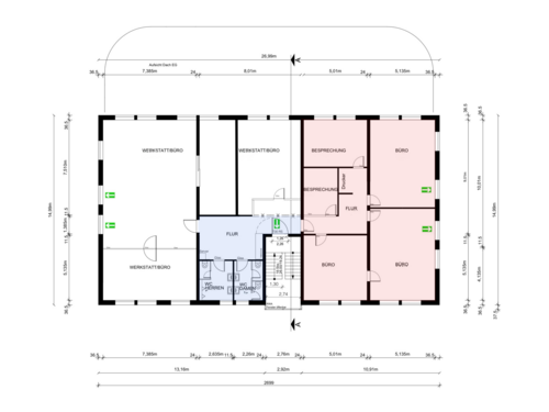 Foto - Büro in Krailling 1.901,16 € 163.33 m²