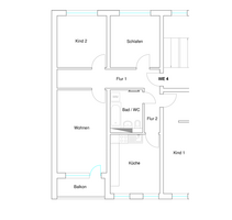 Wohnung zum Mieten in Rostock 1.157,00 € 89 m²