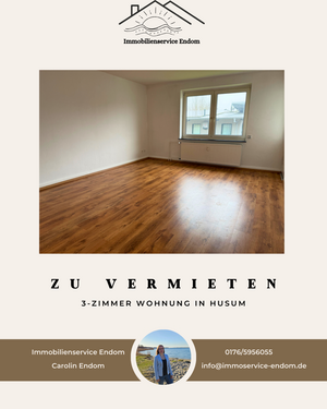 Foto - Wohnung zum Mieten in Husum 500,00 € 70.21 m²