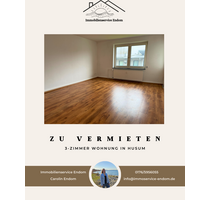 Wohnung zum Mieten in Husum 500,00 € 70.21 m²
