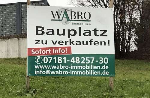 Foto - Grundstück zu verkaufen in Schorndorf , Württ 149.000,00 € 449 m²