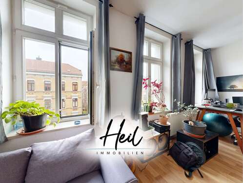 Foto - Wohnung zum Kaufen in Leipzig 79.000,00 € 38.33 m²