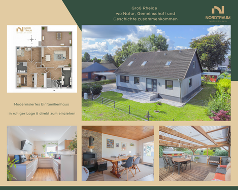 Foto - Haus zum Kaufen in Groß Rheide 369.000,00 € 125 m²