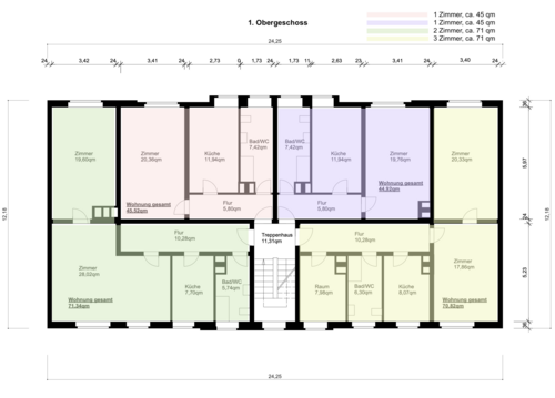 Foto - Wohnung zum Kaufen in Oranienburg 235.000,00 € 71 m²