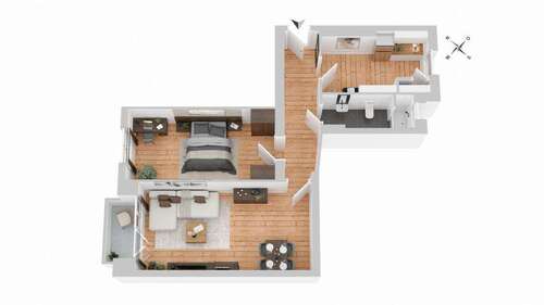 Foto - Wohnung zum Kaufen in Berlin 400.700,00 € 69.38 m²