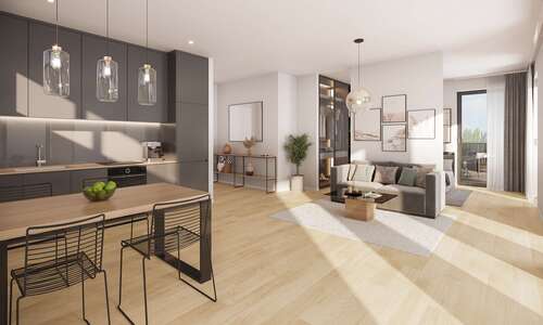 Foto - Wohnung zum Kaufen in Frankfurt am Main 399.000,00 € 56.6 m²