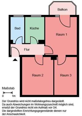 Foto - Wohnung zum Mieten in Bergkamen 449,00 € 54 m²
