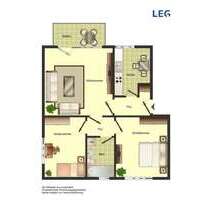 Wohnung zum Mieten in Bergkamen 499,00 € 60 m²