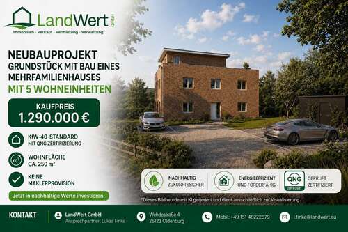 Foto - Haus zum Kaufen in Oldenburg 1.290.000,00 € 250 m²