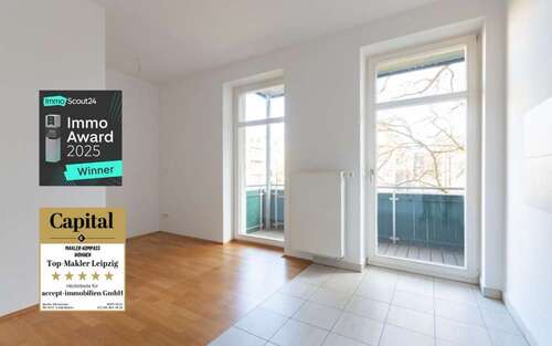 Foto - Wohnung zum Kaufen in Leipzig 359.000,00 € 84.3 m²