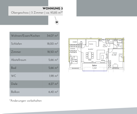 Foto - Wohnung zum Kaufen in Nürtingen 525.560,00 € 93.85 m²