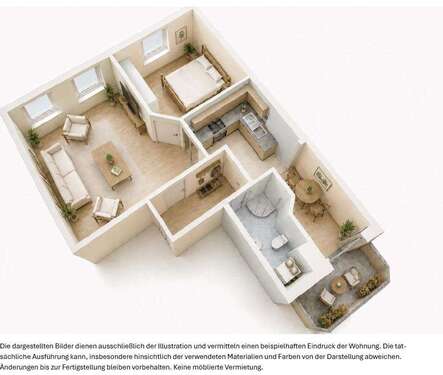 Foto - Wohnung zum Mieten in Stendal 438,21 € 51.44 m²