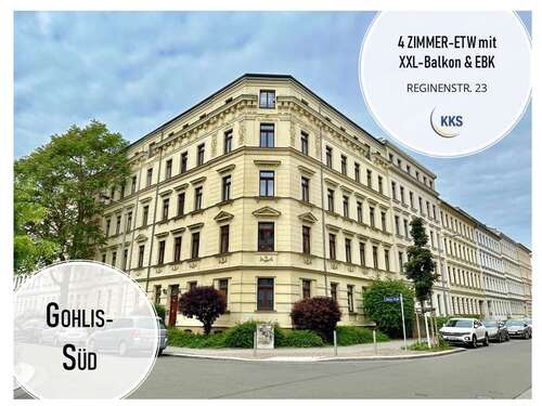 Foto - Wohnung zum Kaufen in Leipzig 270.000,00 € 90 m²