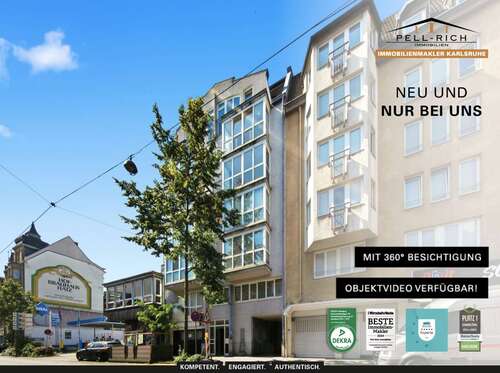 Foto - Wohnung zum Kaufen in Karlsruhe 200.000,00 € 42 m²