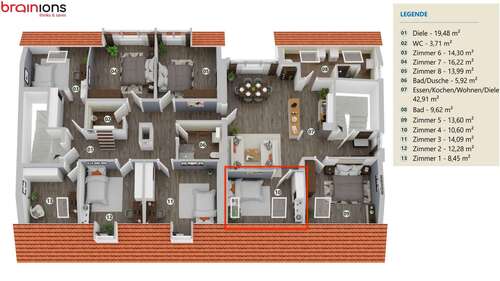 Foto - WG-Zimmer in Stuttgart 470,00 € 10.6 m²