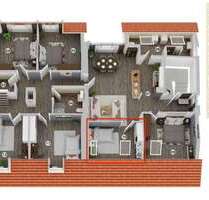 WG-Zimmer in Stuttgart 470,00 € 10.6 m²