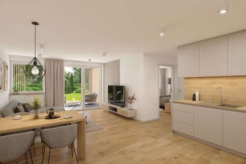 Foto - Wohnung zum Kaufen in Weiler-Simmerberg 298.300,00 € 60.87 m²