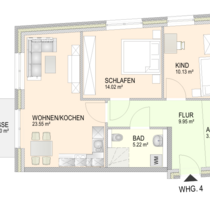 Wohnung zum Mieten in Ostrohe 945,00 € 67.49 m²