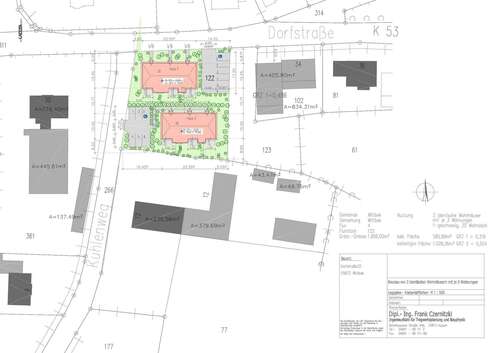 Foto - Grundstück zu verkaufen in Wittbek 120.000,00 € 1856 m²