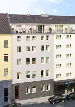 Foto - Wohnung zum Mieten in Düsseldorf-Friedrichstadt Stadtmitte 1.175,00 € 71 m²