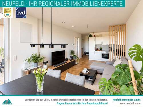 Foto - Wohnung zum Mieten in Oedheim 1.165,00 € 69.74 m²