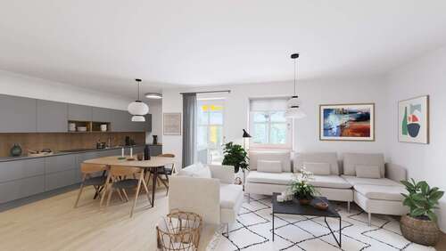 Foto - Wohnung zum Kaufen in Vaterstetten 305.000,00 € 78 m²