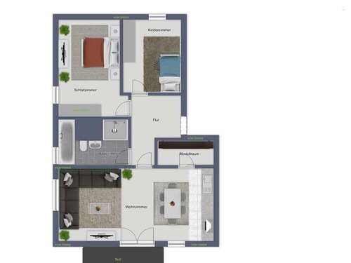Foto - Wohnung zum Mieten in Endingen 1.350,00 € 85 m²