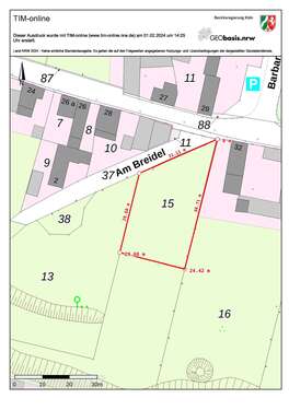 Foto - Grundstück zu verkaufen in Nideggen 99.000,00 € 951 m²