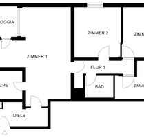 Wohnung zum Mieten in Köln 870,00 € 87.06 m²