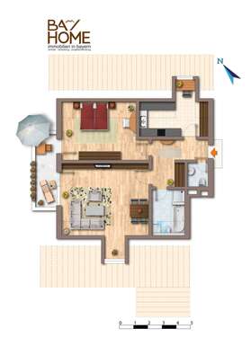 Foto - Wohnung zum Kaufen in Geretsried 253.000,00 € 64 m²