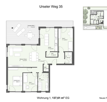Wohnung zum Kaufen in Frankfurt am Main Nieder-Eschbach 1.200.000,00 € 138 m²