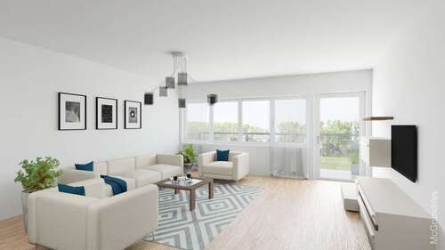 Foto - Wohnung zum Kaufen in Mannheim Käfertal 90.000,00 € 40 m²