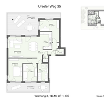 Wohnung zum Kaufen in Frankfurt am Main Nieder-Eschbach 955.000,00 € 127 m²