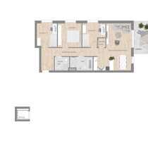 Wohnung zum Mieten in Besigheim 1.380,00 € 96.36 m²